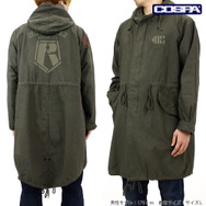 COSPA『装甲騎兵ボトムズ』レッドショルダーエンブレム M-51ジャケット　着用イメージ（C）サンライズ