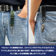 ミリタリーキーホルダー　使用イメージ