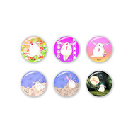 TVアニメ『魔法騎士レイアース』ヴィレヴァン限定アイテム「モコナ缶バッジ」（C）CLAMP・ST/講談社・TMS