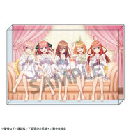 TVスペシャルアニメ『五等分の花嫁＊』描き下ろしアクリルブロック ナイトウェアver.（C）春場ねぎ・講談社／「五等分の花嫁＊」製作委員会