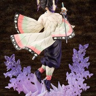 「鬼滅の刃」より胡蝶しのぶ、冨岡義勇フィギュアが再登場！それぞれ日輪刀を構える姿がエフェクトと共に立体化