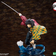 「鬼滅の刃」より胡蝶しのぶ、冨岡義勇フィギュアが再登場！それぞれ日輪刀を構える姿がエフェクトと共に立体化
