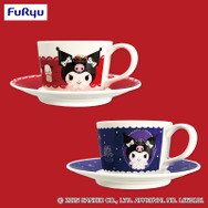 9月上旬より登場「HBD Kuromi(ハート)カップ＆ソーサー」（全2種類）