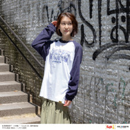 AIR TWOKYO『らんま1/2』第2弾「ポップイラストラグランスリーブTシャツ2（らんま＆シャンプー）」着用イメージ（C）高橋留美子・小学館／「らんま1/2」製作委員会