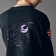 ポケットモンスター×グラニフ「ゴース＆ゴースト＆ゲンガー｜ビッグシルエット長袖Tシャツ」着用イメージ（C）Nintendo・Creatures・GAME FREAK・TV Tokyo・ShoPro・JR Kikaku （C）Pokemon