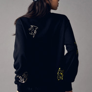 ポケットモンスター×グラニフ「ピカチュウ＆ミミッキュ｜裏毛スウェット」着用イメージ（C）Nintendo・Creatures・GAME FREAK・TV Tokyo・ShoPro・JR Kikaku （C）Pokemon