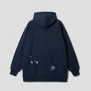 ポケットモンスター×グラニフ「ムウマ｜裏毛ロングジップパーカー」（C）Nintendo・Creatures・GAME FREAK・TV Tokyo・ShoPro・JR Kikaku （C）Pokemon