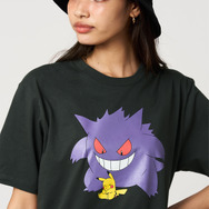 ポケットモンスター×グラニフ「ピカチュウ＆ゲンガー｜Tシャツ」着用イメージ（C）Nintendo・Creatures・GAME FREAK・TV Tokyo・ShoPro・JR Kikaku （C）Pokemon