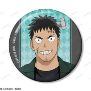 TVアニメ『怪獣８号』描き下ろし 日比野カフカ ハロウィンver. グリッター缶バッジ 催事会場＆AMNIBUS限定特典（C）防衛隊第３部隊（C）松本直也／集英社