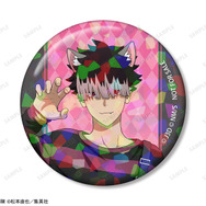 TVアニメ『怪獣８号』描き下ろし 鳴海弦 ハロウィンver. ホログラム缶バッジ 催事会場＆AMNIBUS限定特典（C）防衛隊第３部隊（C）松本直也／集英社