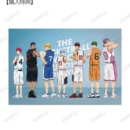 TVアニメ『黒子のバスケ』描き下ろし 集合 戦う背中ver. ポストカード AMNIBUS＆アニメイト限定特典（C）藤巻忠俊／集英社・黒子のバスケ製作委員会