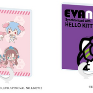エヴァンゲリオン×サンリオキャラクターズ「アクリルアートボード」（C）khara（C）2025 SANRIO CO., LTD. APPR. NO. L662712
