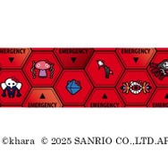 エヴァンゲリオン×ハローキティ「マフラータオル」（C）khara（C）2025 SANRIO CO., LTD. APPR. NO. L662712