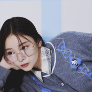 【HELLO KITTY】アーガイルカーディガン