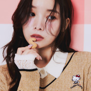 【HELLO KITTY】ケーブルプルオーバー