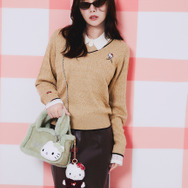 【HELLO KITTY】ケーブルプルオーバー