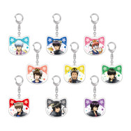 ミニゲーム【シャッターチャンス！】B賞 ねこ型アクリルチャーム(全9種)