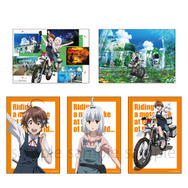 TVアニメ『終末ツーリング』オンラインショップ購入特典ブロマイド（C）2025 さいとー栄/KADOKAWA/「終末ツーリング」製作委員会