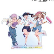 TVアニメ『グリッドマンユニバース』描き下ろし 宝多六花 ペインタースタイルver. BIGアクリルスタンド（C）円谷プロ（C）2023 TRIGGER・雨宮哲／「劇場版グリッドマンユニバース」製作委員会