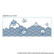 『ドラクエ』和風な「スライム湯のみ」が可愛い！青海波と花小紋、2つの柄を風流にデザイン