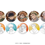 TVアニメ『呪術廻戦』× マルキューブ コラボイベント「トレーディング　ホロ缶バッジ　イルミネーションver.」（C）芥見下々／集英社 ・ 呪術廻戦製作委員会