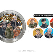TVアニメ『呪術廻戦』× マルキューブ コラボイベント「ミニ缶バッジ付き　マグネット缶キャラメル　イルミネーションver.」（C）芥見下々／集英社 ・ 呪術廻戦製作委員会