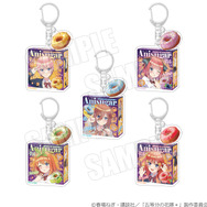 TVスペシャルアニメ『五等分の花嫁＊』～Trick or Heart～「ドーナツパッケージキーホルダー」（C）春場ねぎ・講談社／「五等分の花嫁＊」製作委員会（C）2025 アニメユニバーシティコープ