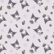 Maison de FLEUR × KUROMI ＆ MY MELODY「KUROMI ダブルリボントートバッグ」「KUROMI 2Wayトートバッグ」それぞれの裏地（C）25 SANRIO CO., LTD. APPR. NO. L656005