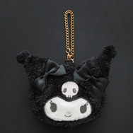 Maison de FLEUR × KUROMI ＆ MY MELODY「KUROMI　フェイスポーチチャーム」（C）25 SANRIO CO., LTD. APPR. NO. L656005