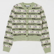 HELLO KITTY×MOUSSY「HELLO KITTY RETRO STRIPE CD　IVORY」（C）25 SANRIO CO., LTD. APPR. NO. L662956