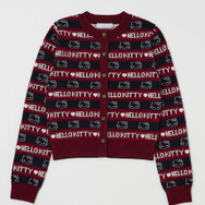 HELLO KITTY×MOUSSY「HELLO KITTY RETRO STRIPE CD　NAVY」（C）25 SANRIO CO., LTD. APPR. NO. L662956