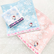 ローラ アシュレイ×サンリオキャラクターズ「ミニサイズタオルハンカチ」（C）2025 SANRIO CO., LTD. APPROVAL. NO. L662645