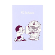 「THE DORAEMON STORE オリジナル ドラえもん ポストカード」(全8種)「XYZ線カメラ」