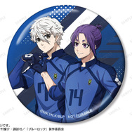 描き下ろし 凪 誠士郎&御影 玲王 歩みver. 75mmメタリック缶バッジ イベント限定特典