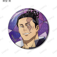 トレーディング Aure Glass グリッター缶バッジ