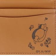 TVアニメ『夏目友人帳』ニャンコ先生 レザーカードケース（C）緑川ゆき・白泉社／「夏目友人帳」製作委員会