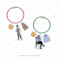 TVアニメ『進撃の巨人』3 o’clock「進撃の巨人　ワイヤーアクリルキーリング（エレン/リヴァイ）」（C）諫山創・講談社／「進撃の巨人」The Final Season製作委員会