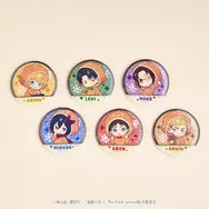 TVアニメ『進撃の巨人』3 o’clock「ミニキャラ缶バッジ（エレン/ミカサ/アルミン/リヴァイ/エルヴィン/ハンジ）」（C）諫山創・講談社／「進撃の巨人」The Final