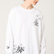 『ナイトメアー・ビフォア・クリスマス』×グラニフ「いたずら3人組｜ビッグシルエット長袖Tシャツ」（C）Disney