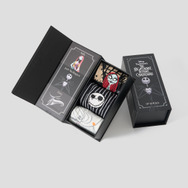 『ナイトメアー・ビフォア・クリスマス』×グラニフ「ジャック＆サリー＆ゼロ｜ソックス3Pボックスセット」コレクション限定ボックス入り（C）Disney