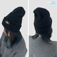 二次元COSPA『ゆるキャン△ SEASON3』シルエットバイク志摩リン ニットキャップ　使用イメージ（C）あfろ・芳文社／野外活動プロジェクト