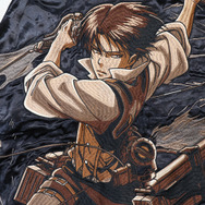 「進撃の巨人」リバーシブルスカジャン