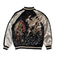 「進撃の巨人」リバーシブルスカジャン