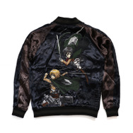 「進撃の巨人」リバーシブルスカジャン