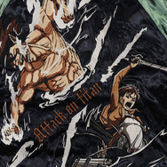 「進撃の巨人」リバーシブルスカジャン