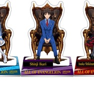 ALL OF EVANGELIONオリジナルグッズ「箔押しアクリルスタンド」（C）カラー