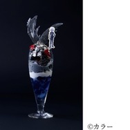 ALL OF EVANGELION東京会場限定コラボメニュー「渚カヲルの黒ゴマパフェ」（C）カラー