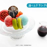 TVアニメ『呪術廻戦』× マルキューブ限定コラボメニュー　グリル満天星 麻布十番 丸ビル店「五条 悟」の虚式「茈」サンデー（C）芥見下々／集英社 ・ 呪術廻戦製作委員会