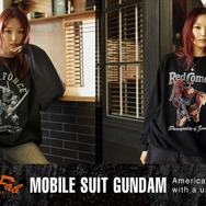 「STRICT-G Fab『機動戦士ガンダム』ユーズドスタイル スウェットシャツ」9,900円（C）創通・サンライズ