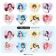 プリキュア プリティストア出張店 in OIOI「トレーディングハート缶バッジ」（C）東映アニメーション